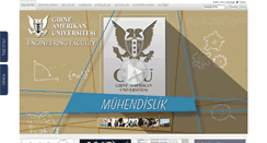 Desktop Screenshot of engineering.gau.edu.tr