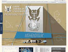 Tablet Screenshot of engineering.gau.edu.tr